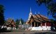 Thailand: Viharn Lai Kam (left), the main chedi and ubosot, Wat Phra Singh, Chiang Mai, Northern Thailand