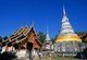 Thailand: Viharn Lai Kam (left) and the main chedi at Wat Phra Singh, Chiang Mai, Northern Thailand