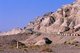 China: A desert road near the Kizil Thousand Buddha Caves, Kuqa, Xinjiang Province